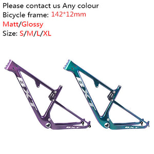 Open image in slideshow, Carbon MTB frame Carbon Axle Thru Fork
