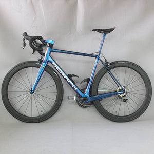 Open image in slideshow, 2020 new all inner cable frame  Carbon Road Bike Complete Bicycle Carbon Cycling Road Bike with Shi R8000 22 Speed Groupset
