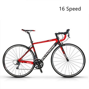 Open image in slideshow, New Brand Road Bike Carbon Fibre Frame 16/18/20/22 Speed 700CC Wheel Racing Cycling Bicycle Outdoor Sports Bicicleta
