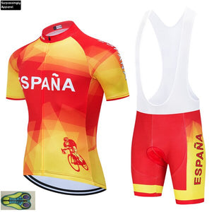 Open image in slideshow, Brazil TEAM 2019 CYCLING JERSEY 20D Bike Shorts Set Ropa Ciclismo Mens Summer Quick Dry Pro Bicycle Maillot Pants Clothing
